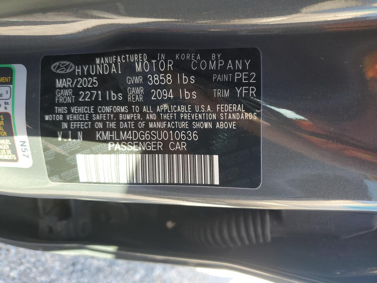 2025 Hyundai Elantra sel Sport