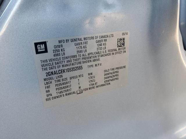 2014 Chevrolet Equinox lt