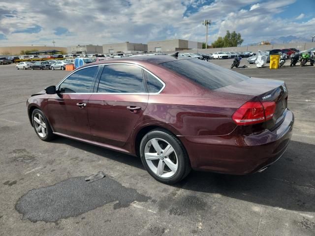 2013 Volkswagen Passat SE