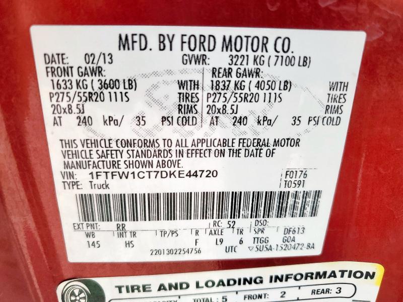 2013 Ford F150 Supercrew