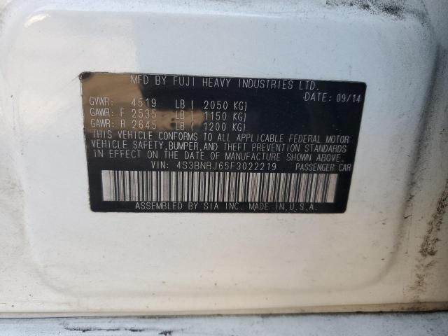 2015 Subaru Legacy 2.5I Limited