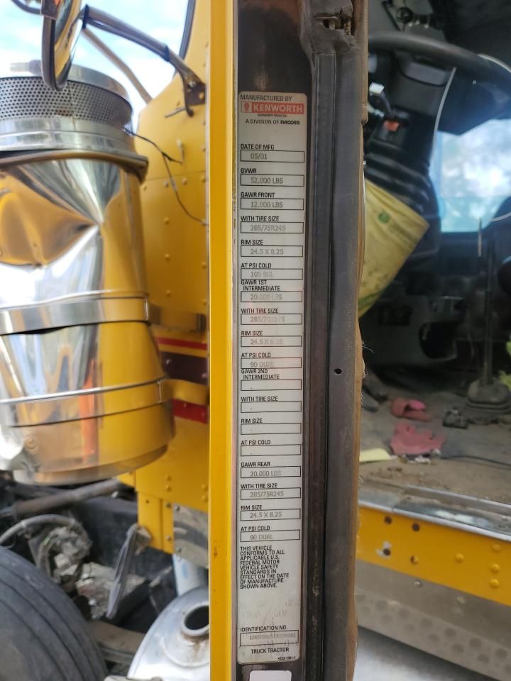 2002 Kenworth Construct-dump Truck