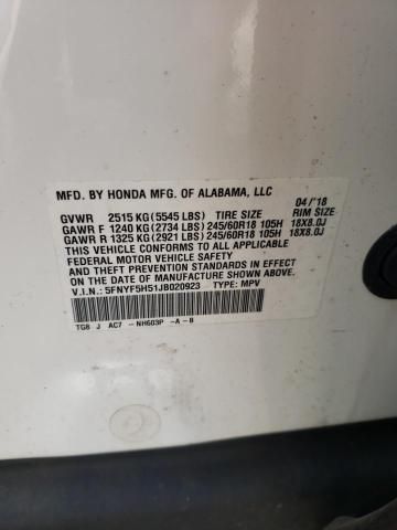 2018 Honda Pilot EXL