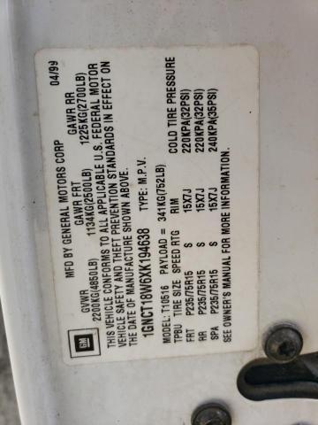 1999 Chev Blazer
