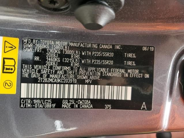 2019 Lexus RX 350 Base