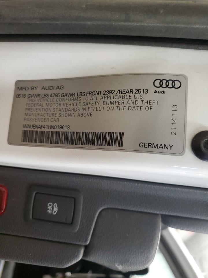 2017 Audi A4 Premium Plus