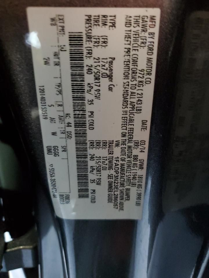 2014 Ford Focus Titanium