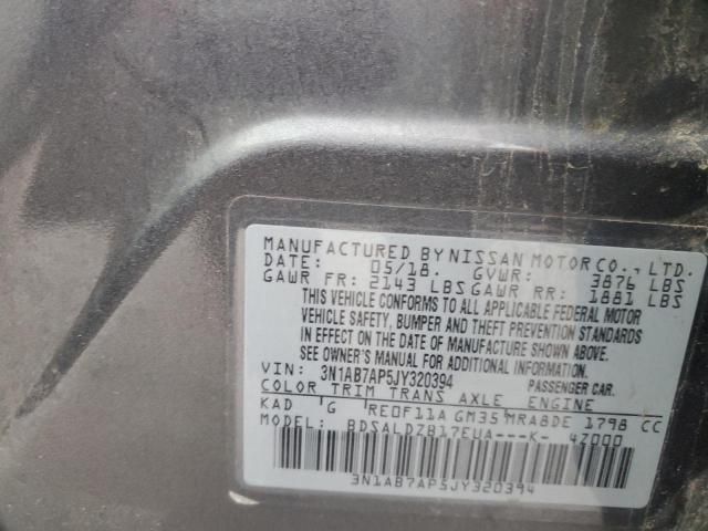 2018 Nissan Sentra s