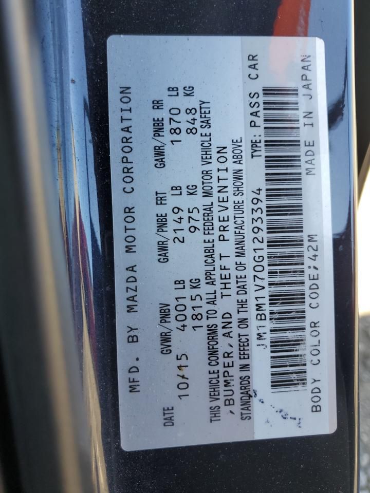 2016 Mazda 3 Touring