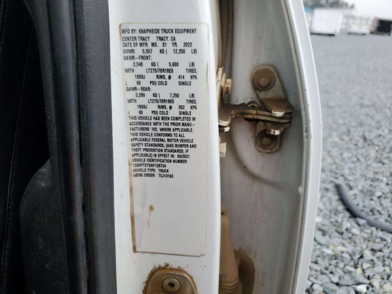 2022 Chevrolet Silverado Utility / Service Truck