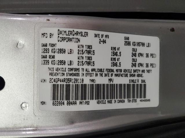 2005 Chrysler Town & Country lx