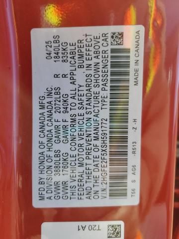 2025 Honda Civic Sport