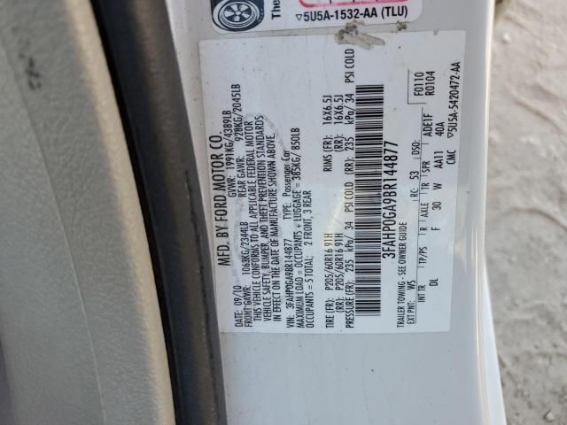 2011 Ford Fusion S