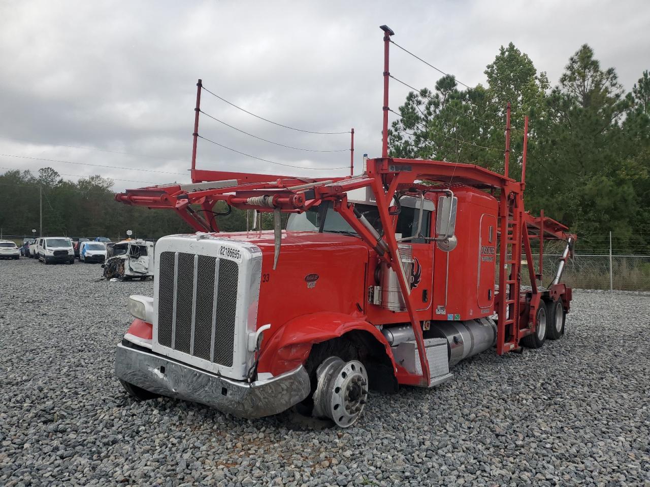 2019 Peterbilt 389 Car Carrier Truck With Car Carrier Trailer