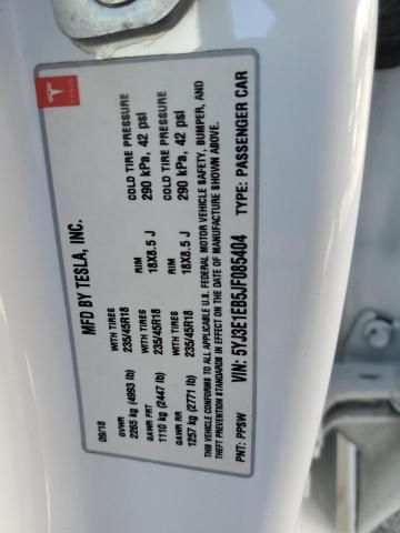 2018 Tesla Model 3