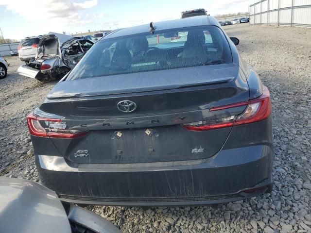 2025 Toyota Camry xse
