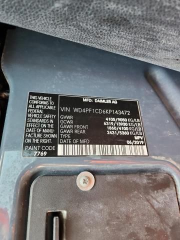 2019 Mercedes-Benz Sprinter 2500/3500