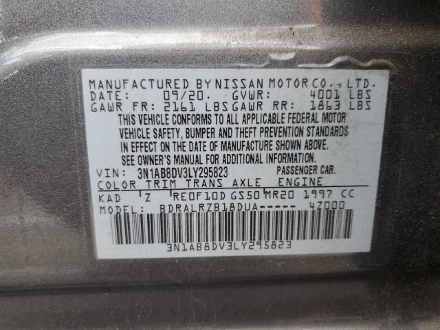 2020 Nissan Sentra sr