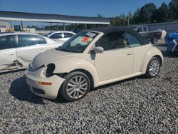 Volkswagen Beetle salvage cars for sale: 2008 Volkswagen New Beetle Convertible SE