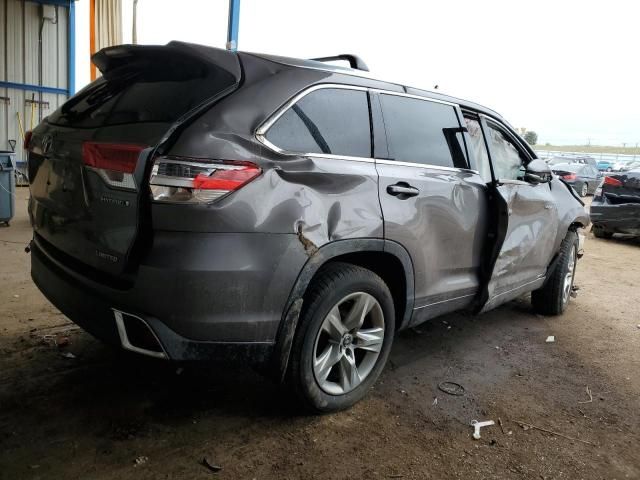 2017 Toyota Highlander Hybrid Limited