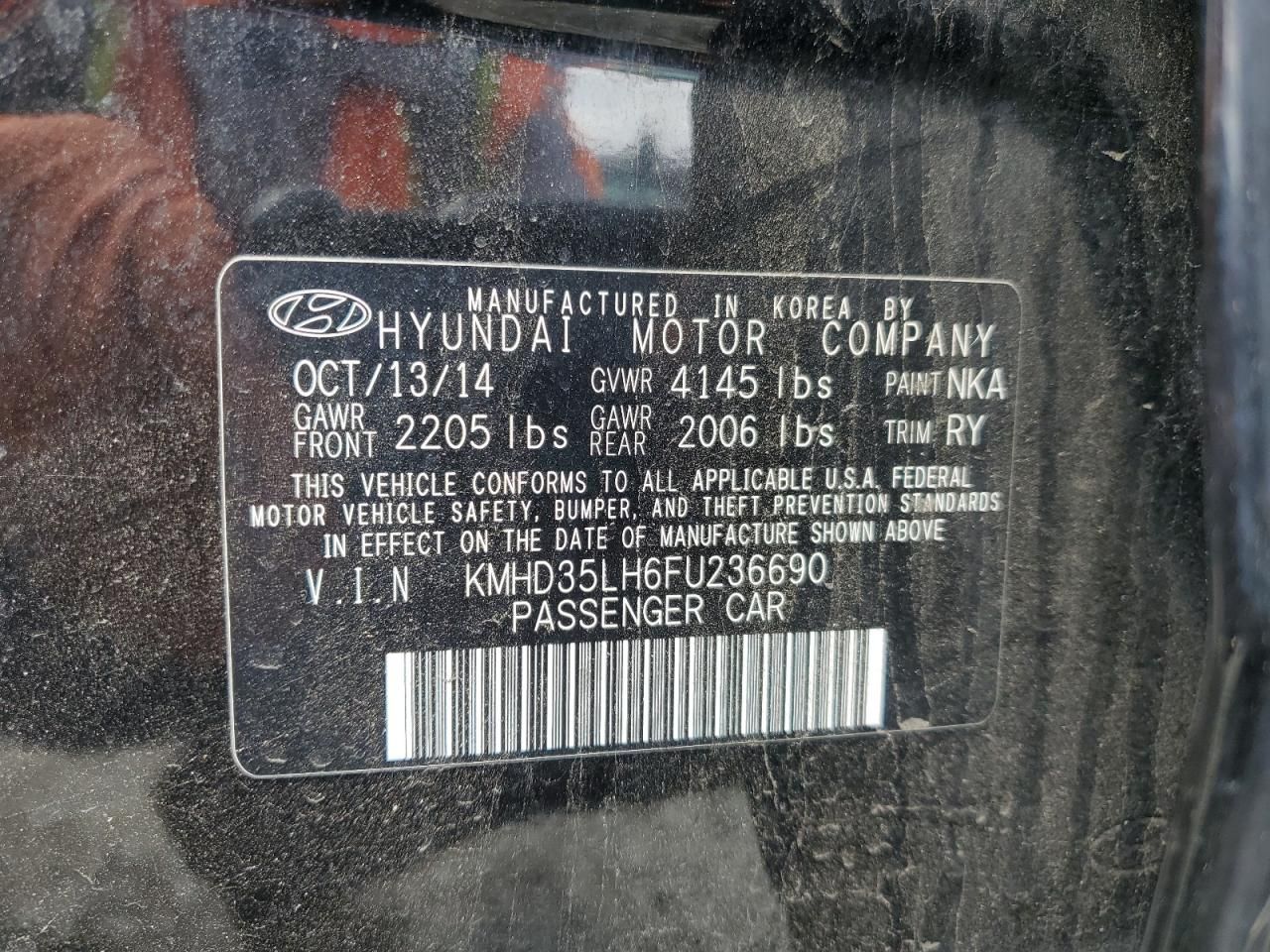 2015 Hyundai Elantra gt