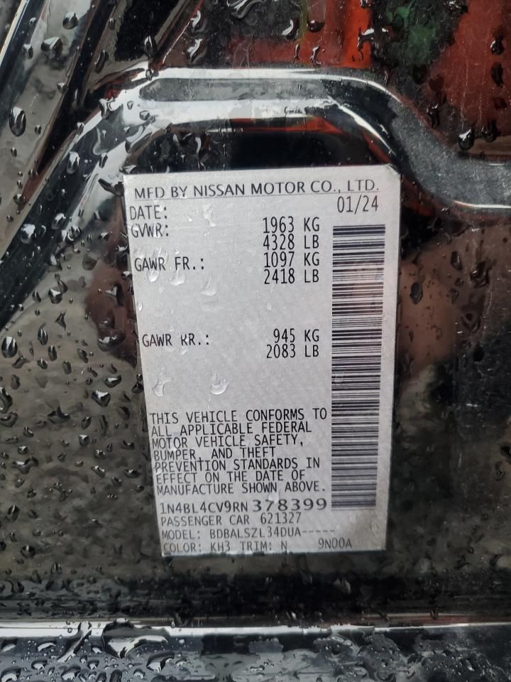 2024 Nissan Altima sr