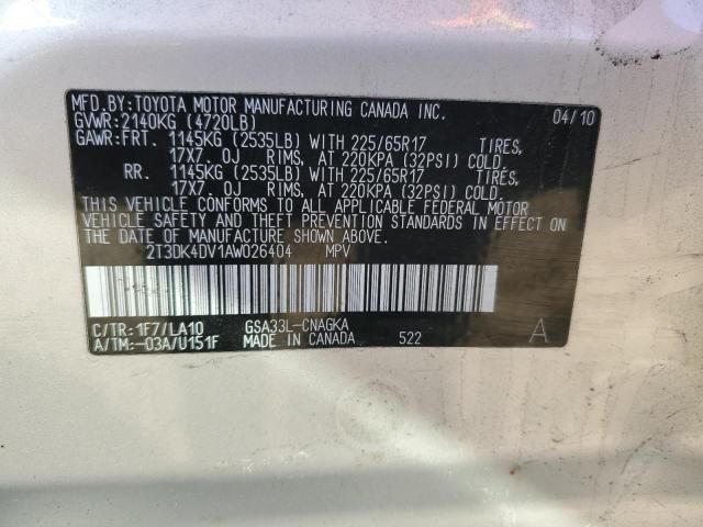 2010 Toyota Rav4 Limited