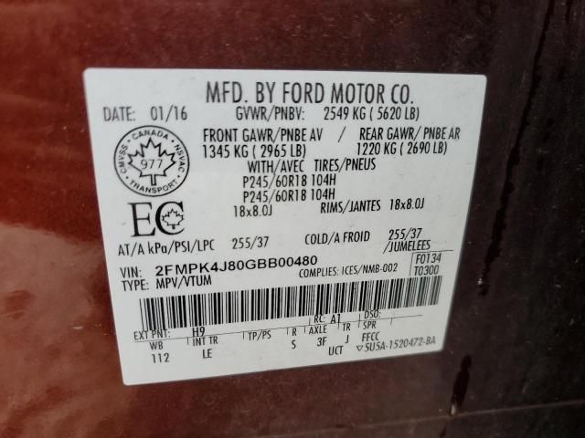 2016 Ford Edge SEL