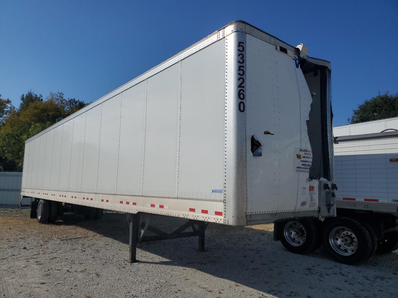 2025 Vanguard DRY Van Trailer