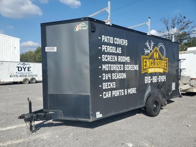 2024 Giddy Up 7X16-TA-3500 Enclosed Cargo Trailer