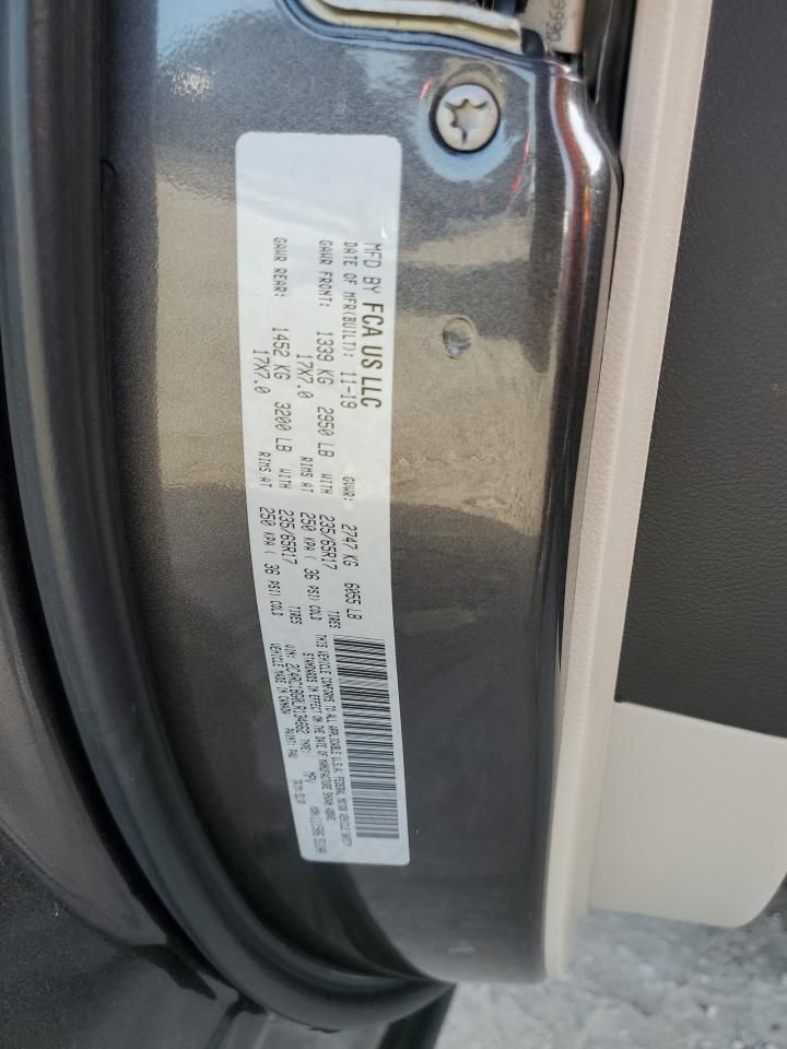 2020 Chrysler Pacifica Touring l