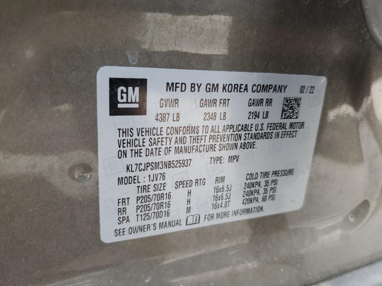 2022 Chevrolet Trax 1LT