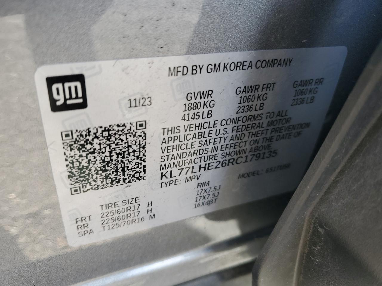 2024 Chevrolet Trax 1LT