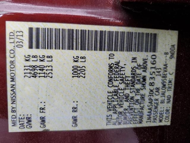 2013 Nissan Maxima s