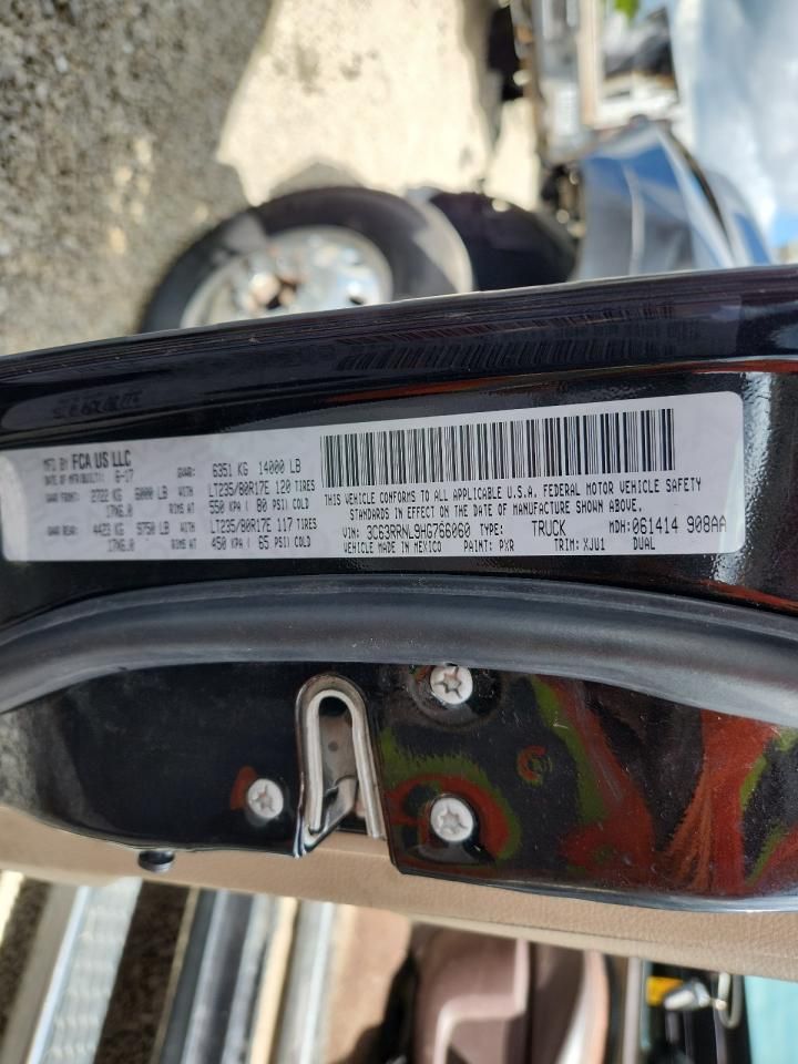 2017 Dodge RAM 3500 Longhorn