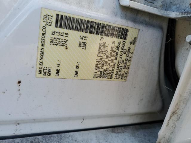 2012 Nissan Altima Base