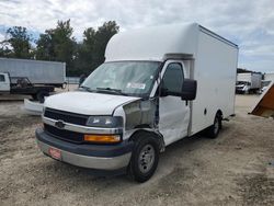 Salvage trucks for sale at Greenwell Springs, LA auction: 2022 Chevrolet Express G3500