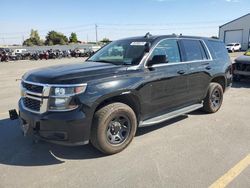 Chevrolet Tahoe Vehiculos salvage en venta: 2018 Chevrolet Tahoe Police