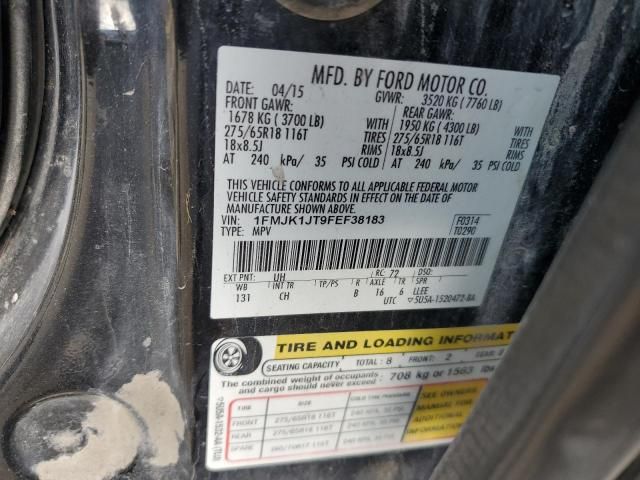 2015 Ford Expedition EL XLT