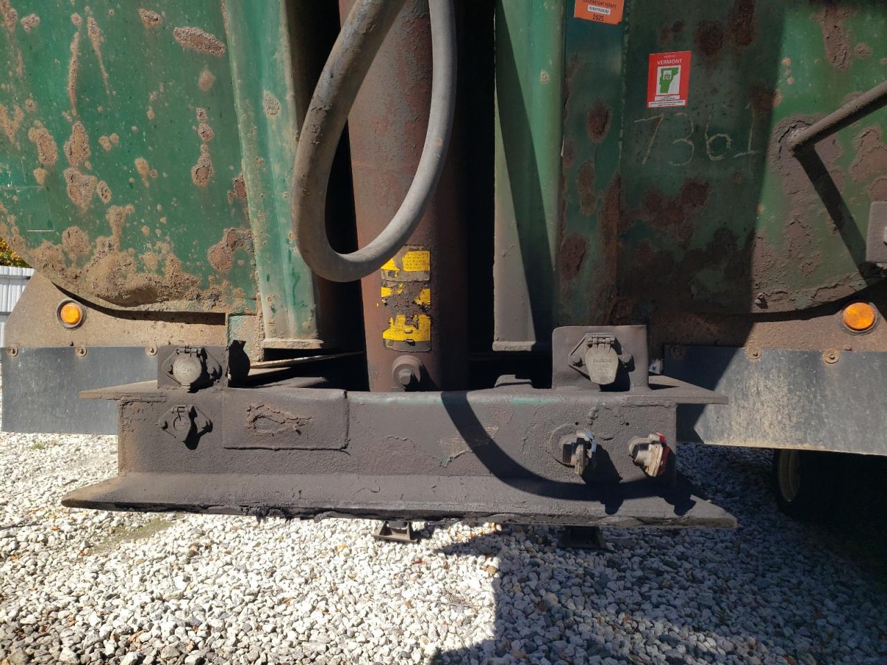 2007 Stec O END Dump Trailer