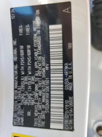 2015 Toyota Highlander le