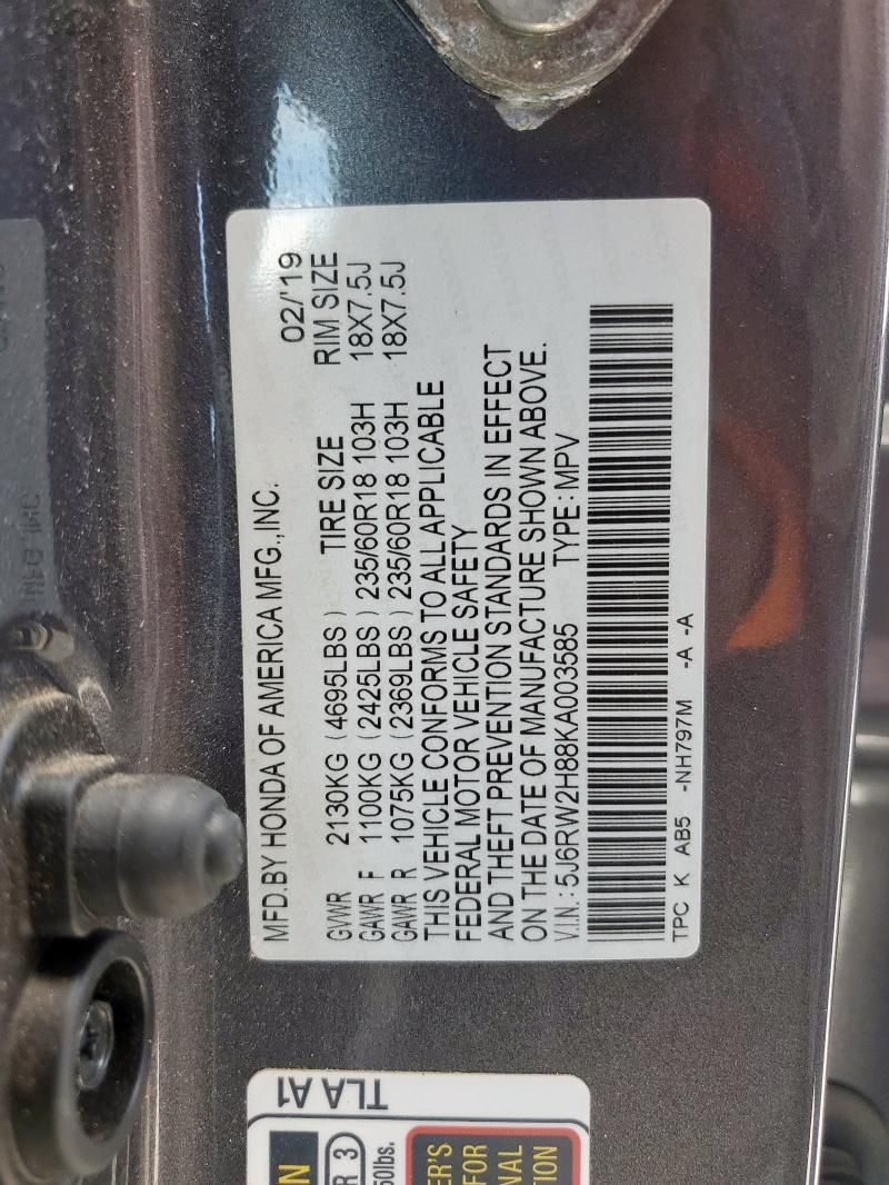 2019 Honda CR-V EXL