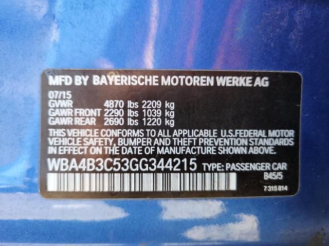 2016 BMW 435 XI Gran Coupe