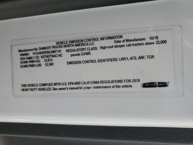 2019 Freightliner Cascadia 126 Semi Truck