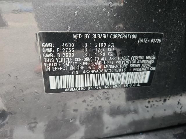 2025 Subaru Legacy Premium