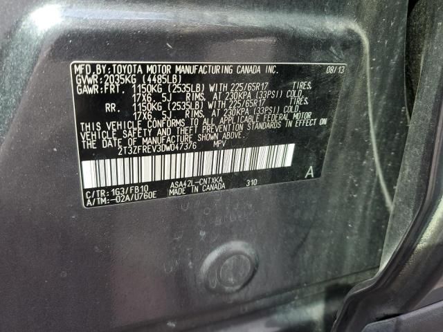 2013 Toyota Rav4 LE