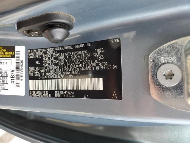 2006 Toyota Sienna CE