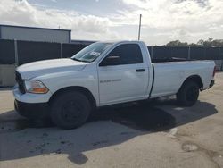 Salvage cars for sale from Copart Orlando, FL: 2012 Dodge RAM 1500 ST