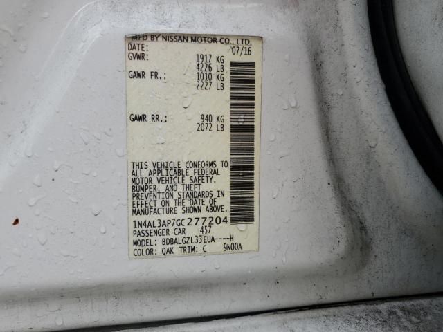 2016 Nissan Altima 2.5