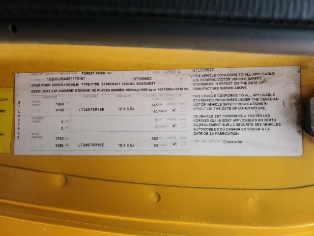 2014 Chev Rolet Express School Bus